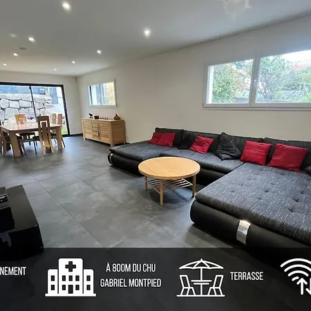 Villa Charmante Maison Centre Clermont-Ferrand